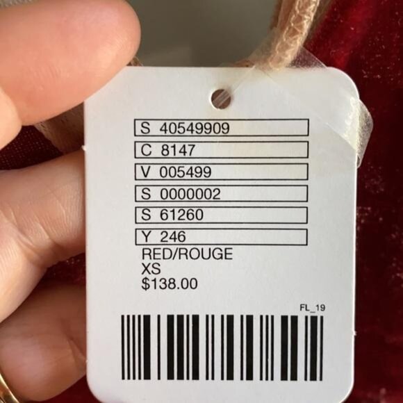 ISO Free People x Lilac Wine Crushed Velvet Maxi Slip Dress Red Size XS - Picture 5 of 5